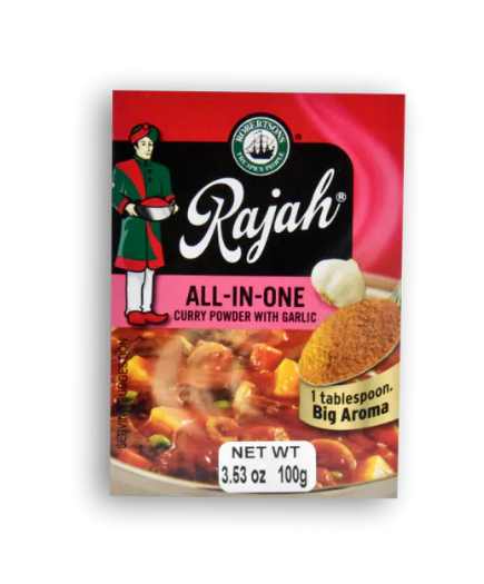 RAJAH All In One Curry Powder With Garlic 3.53 OZ